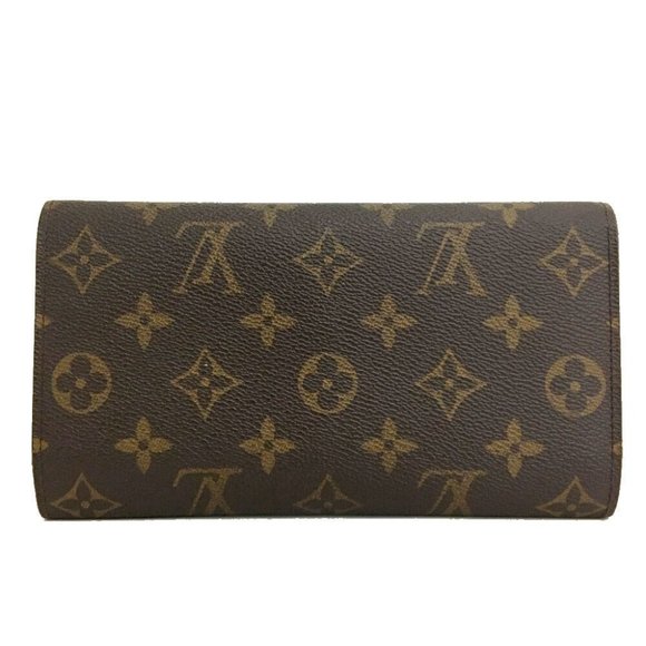 029113D Louis Vuitton Wallet Long Monogram Porte Tresor International Trifold - Picture 4 of 9